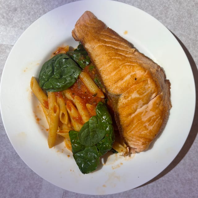 Pan Seared Salmon.